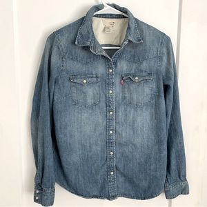 Levi’s ultimate western denim shirt